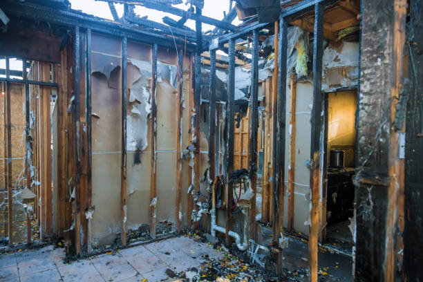 Professional Fire Damage Restoration technician working in East Ridge, TN